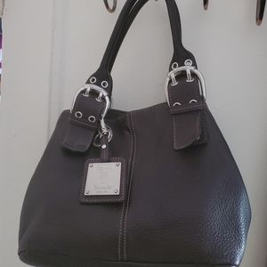 Tignanello Perfect 10 Small Chocolate Hobo Bag